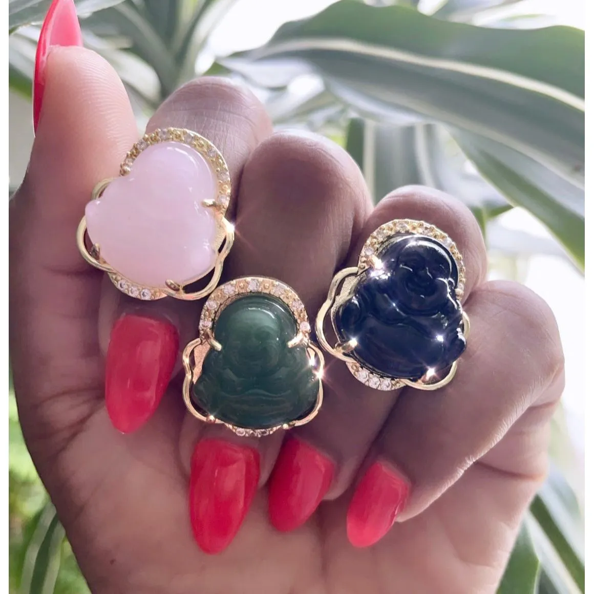 Happy Buddha Rings