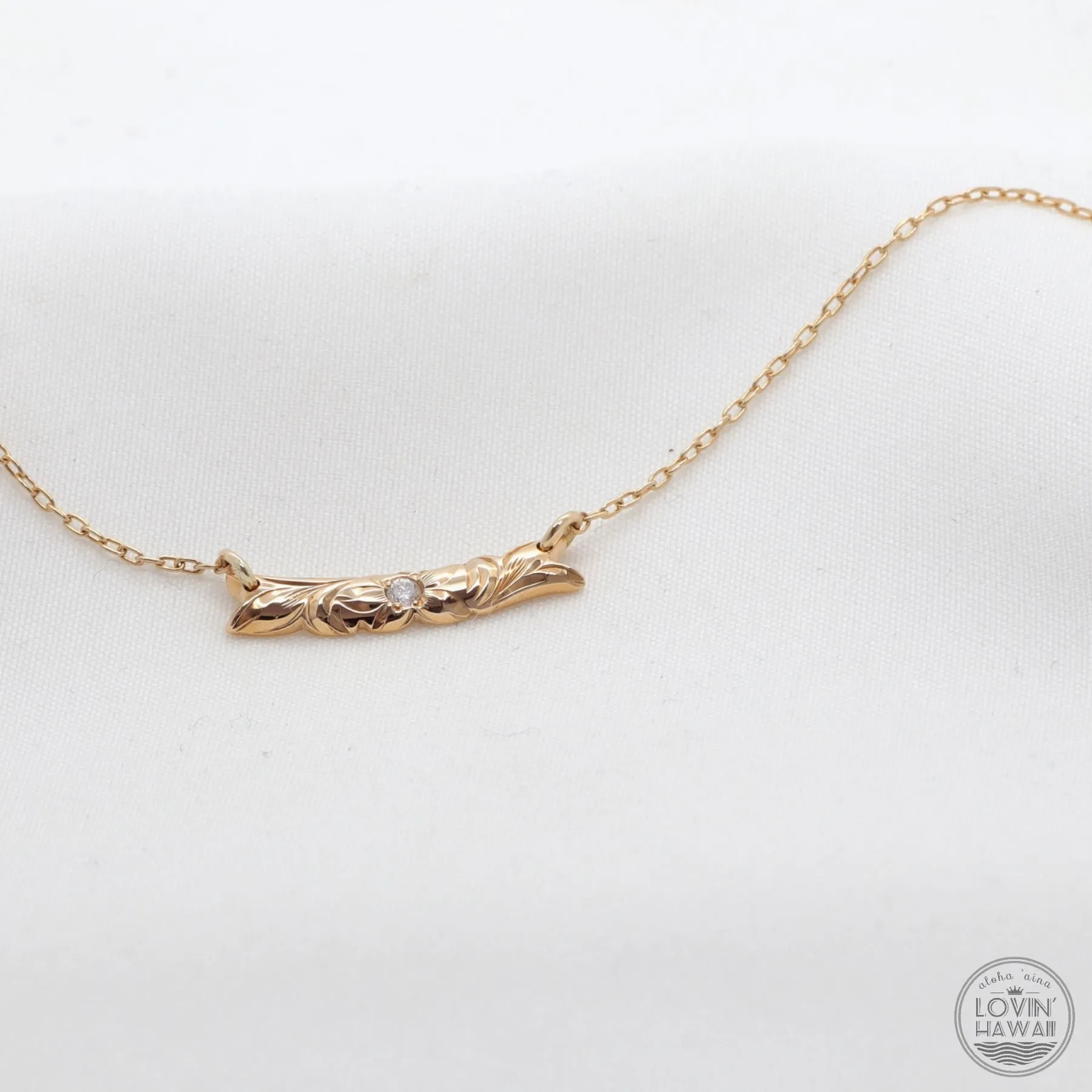 Hawaiian Necklaces With Diamond Pendants