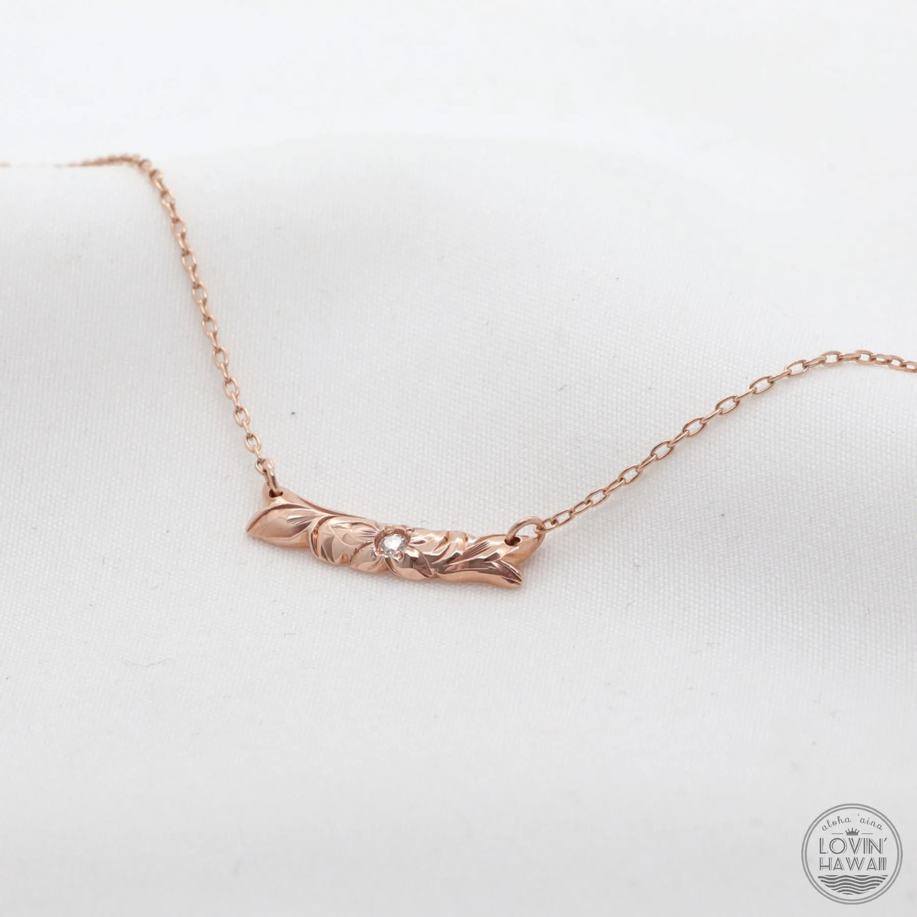 Hawaiian Necklaces With Diamond Pendants