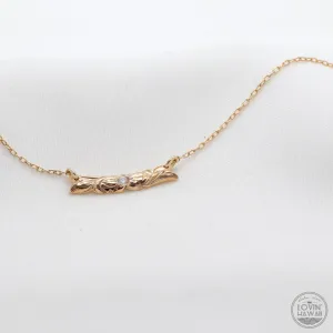Hawaiian Necklaces With Diamond Pendants