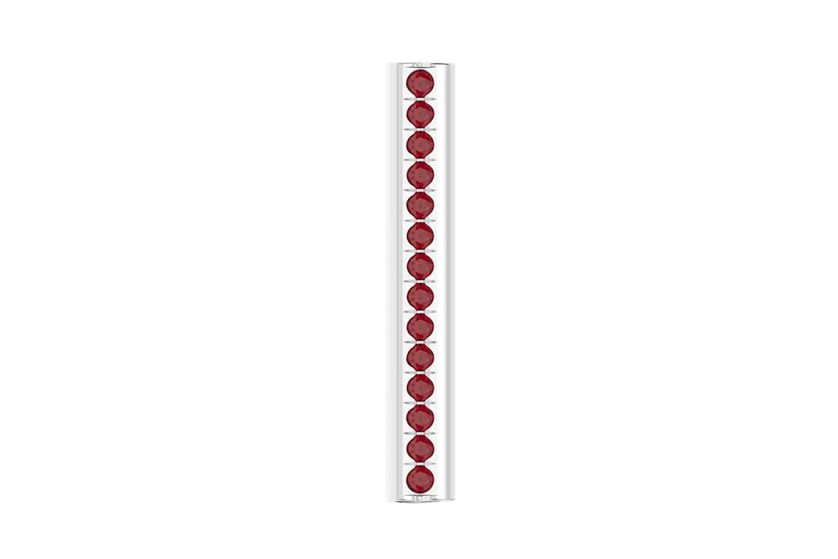 HEART - 14k Birthstone Pavé - Pendant