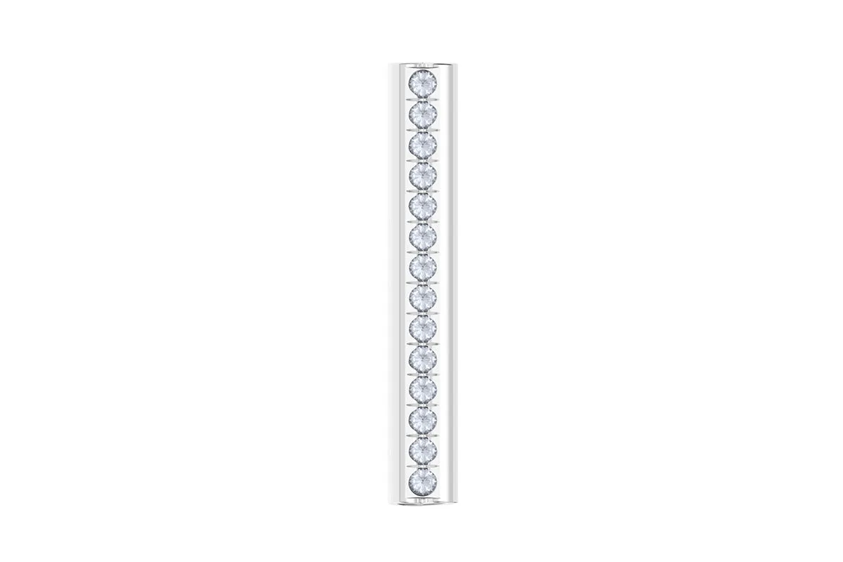 HEART - 14k Birthstone Pavé - Pendant