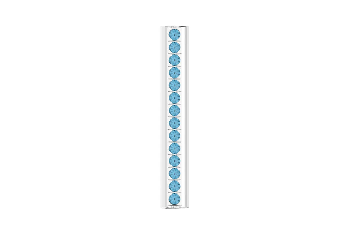 HEART - 14k Birthstone Pavé - Pendant