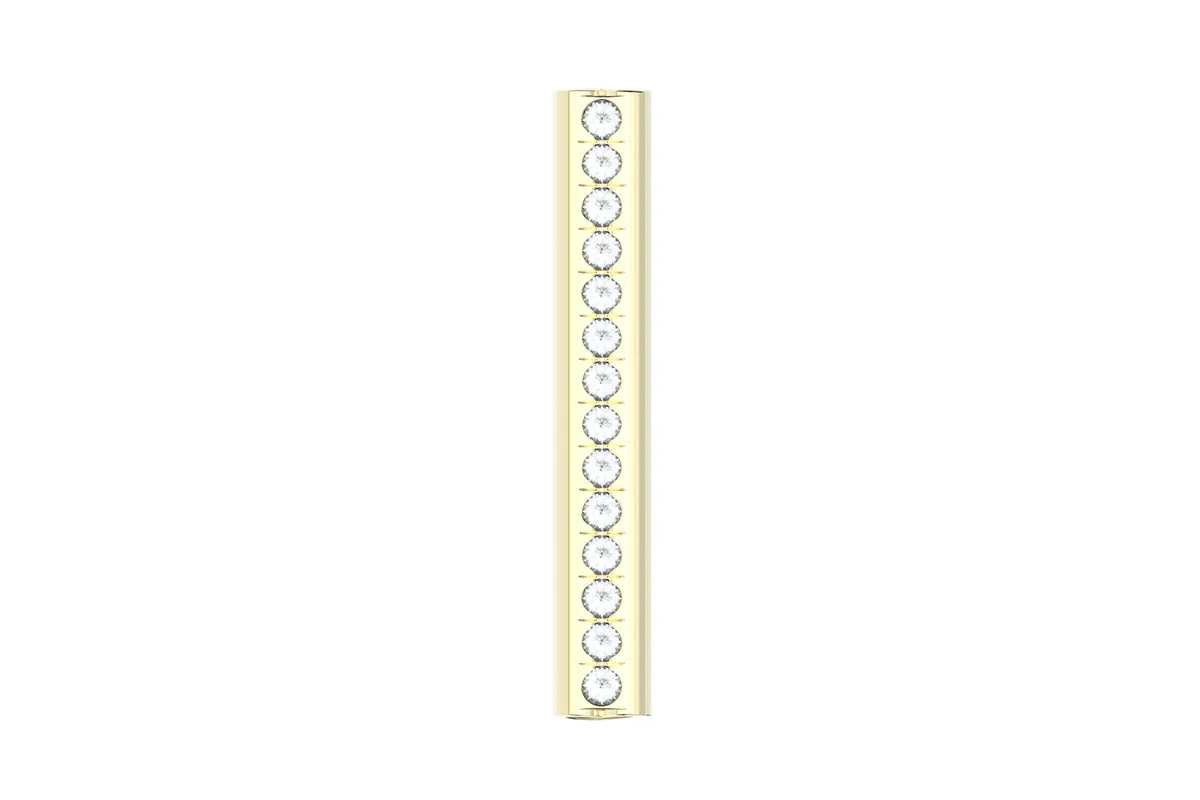 HEART - 14k Birthstone Pavé - Pendant