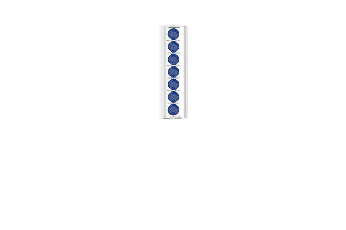 HEART - 14k Birthstone Pavé - Pendant