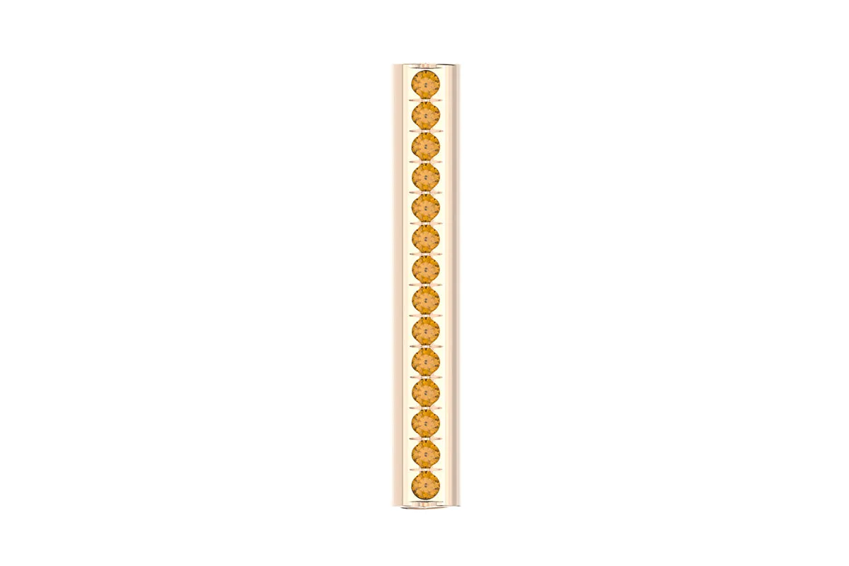 HEART - 14k Birthstone Pavé - Pendant