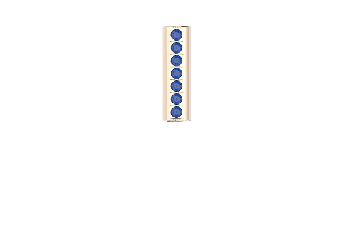HEART - 14k Birthstone Pavé - Pendant