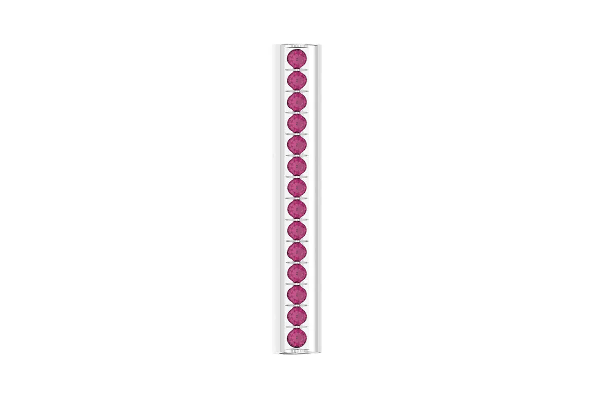 HEART - 14k Birthstone Pavé - Pendant