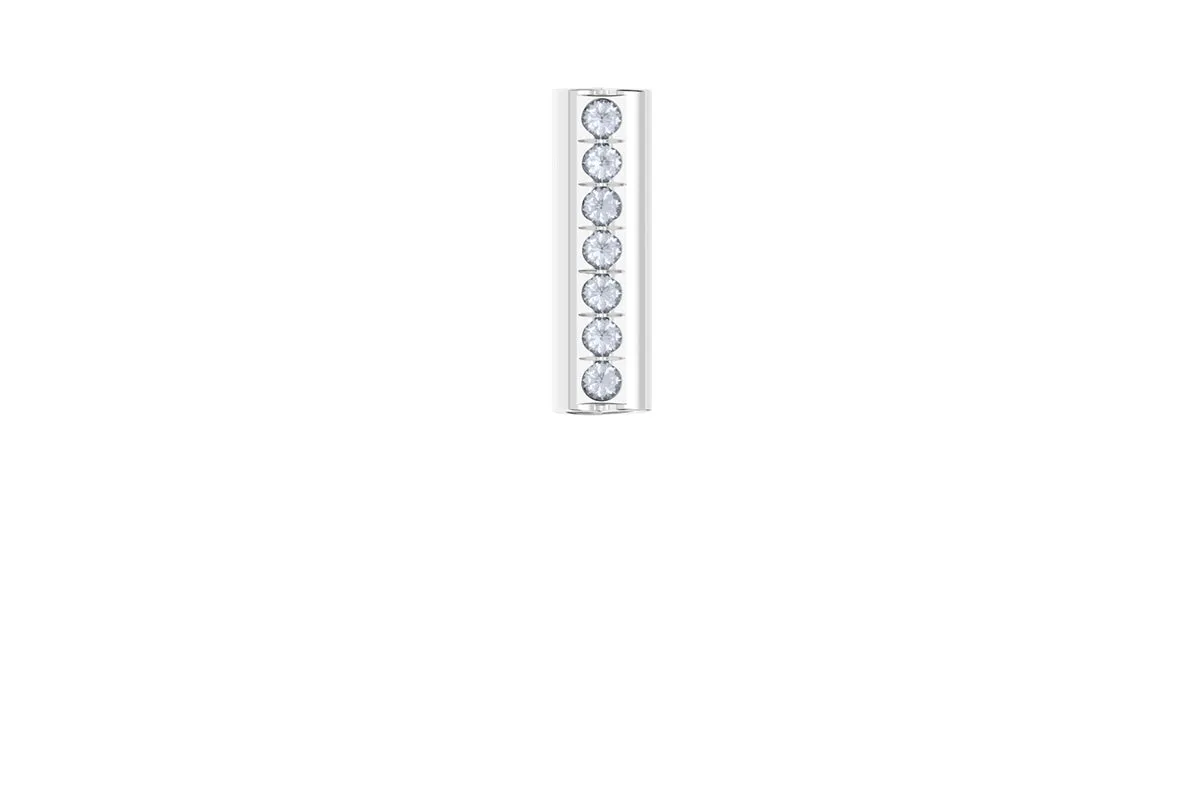 HEART - 14k Birthstone Pavé - Pendant