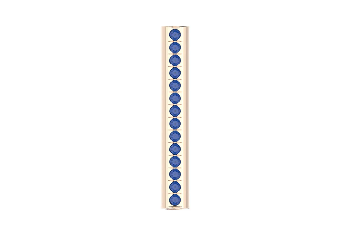 HEART - 14k Birthstone Pavé - Pendant
