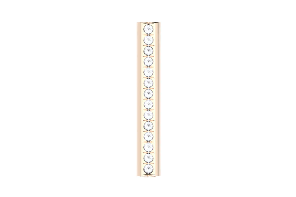 HEART - 14k Birthstone Pavé - Pendant