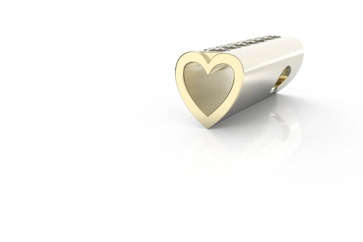HEART - 14k Birthstone Pavé - Pendant