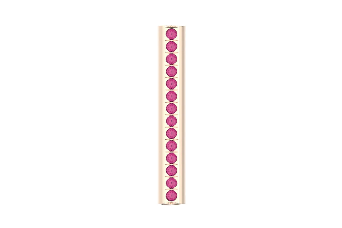 HEART - 14k Birthstone Pavé - Pendant