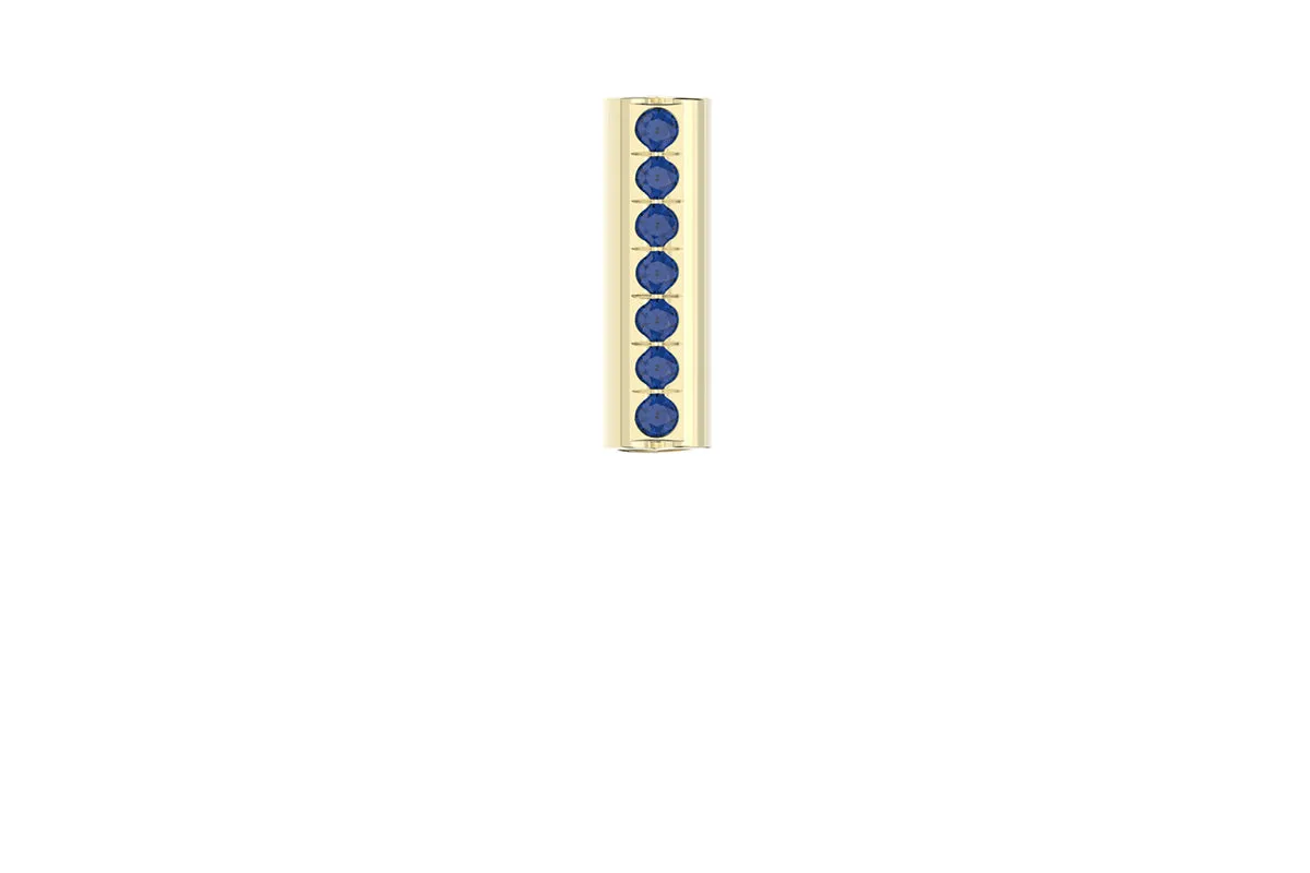 HEART - 14k Birthstone Pavé - Pendant