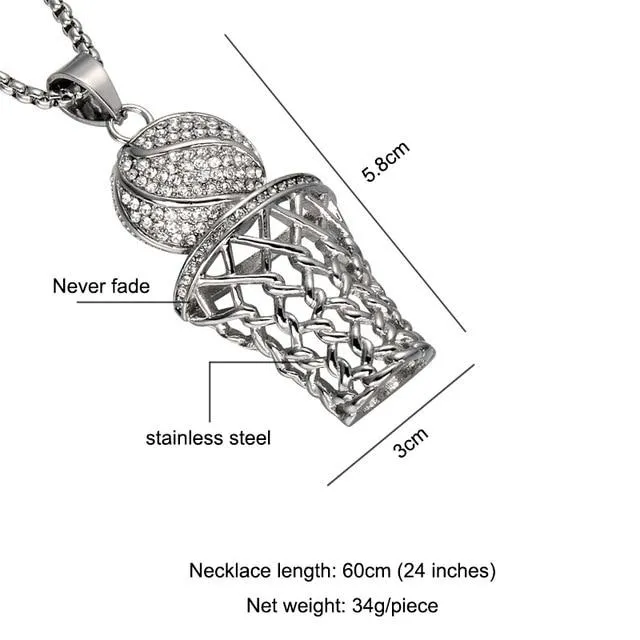 Hiphop Basketball Necklaces