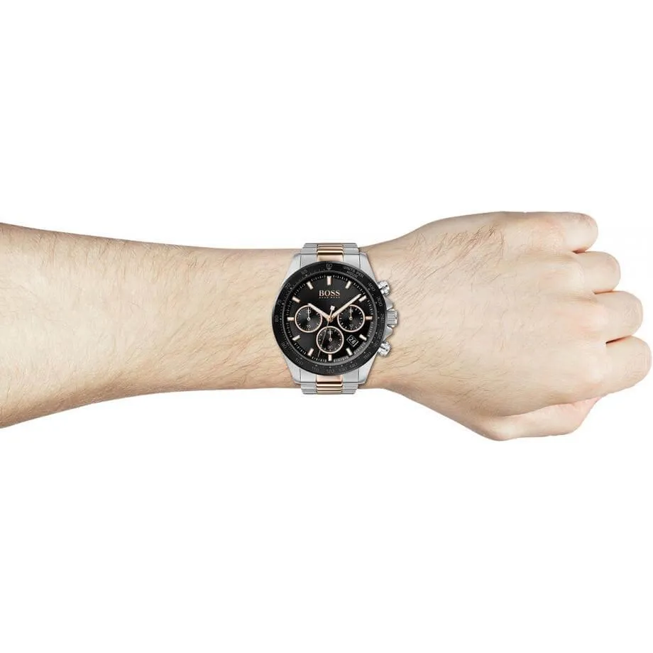 Hugo Boss 1513757 Hero Analog Black Dial Quarzt Men's Watch