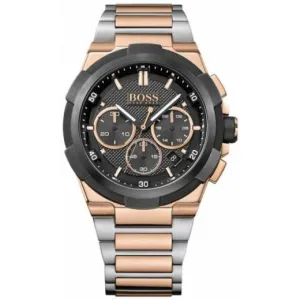 Hugo Boss Mens Chronograph Quartz Watch with Stainless Steel Strap 1513358