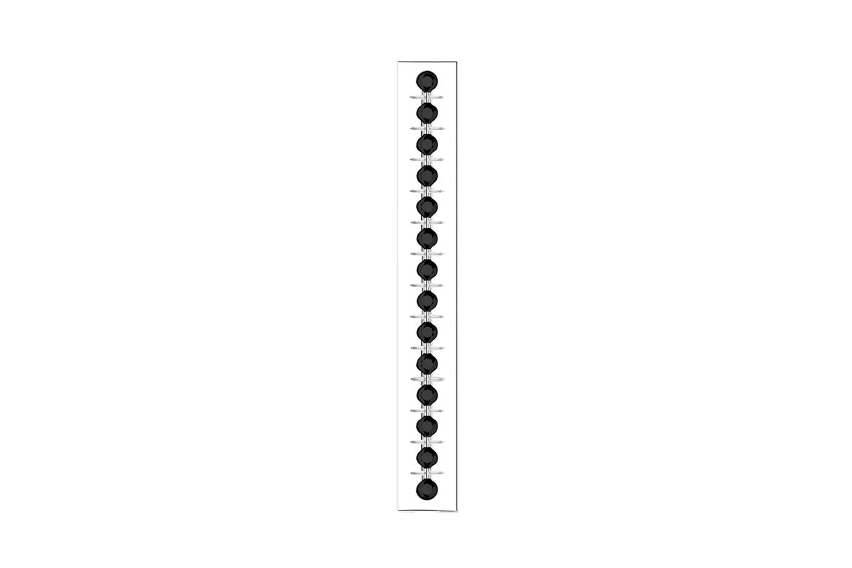 I-BEAM - 14k Diamond Pavé - Pendant
