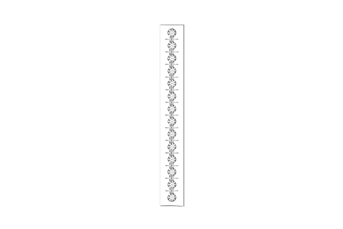 I-BEAM - 14k Diamond Pavé - Pendant