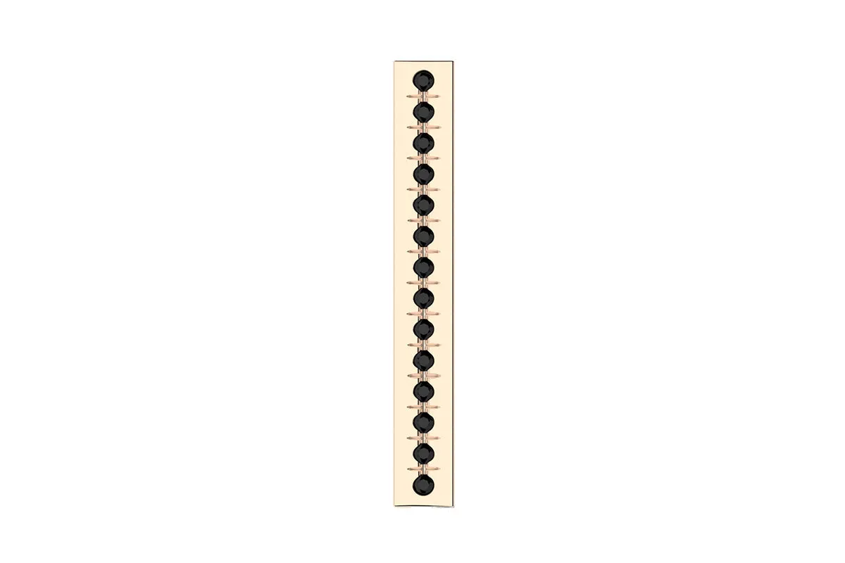 I-BEAM - 14k Diamond Pavé - Pendant