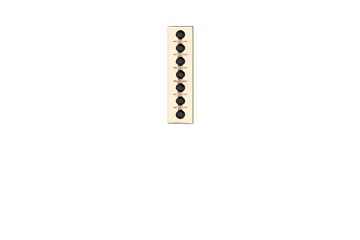 I-BEAM - 14k Diamond Pavé - Pendant