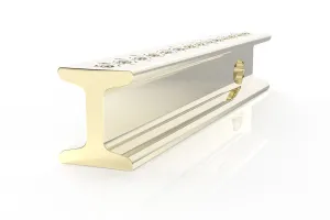 I-BEAM - 14k Diamond Pavé - Pendant