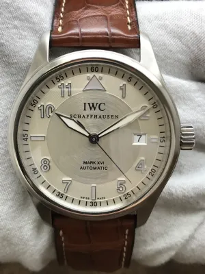 IWC Mark XVI Spitfire Pilot IW325502 Silver Dial Automatic Men's Watch