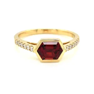 Kimberly Collins Garnet Ring