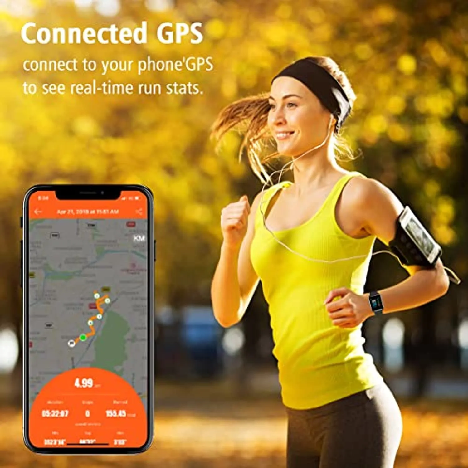 L8star Fitness Tracker, Continuous Heart Rate Monitor IP67 Waterproof Smart Activity Tracker with 6 Sports Mode,Sleep Monitor,Pedometer Smart Wrist Band for Women Men
