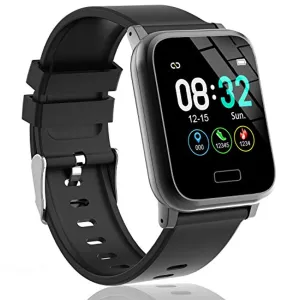 L8star Fitness Tracker, Continuous Heart Rate Monitor IP67 Waterproof Smart Activity Tracker with 6 Sports Mode,Sleep Monitor,Pedometer Smart Wrist Band for Women Men