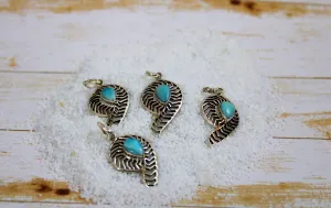 Larimar Pendant (.925 Sterling Silver)