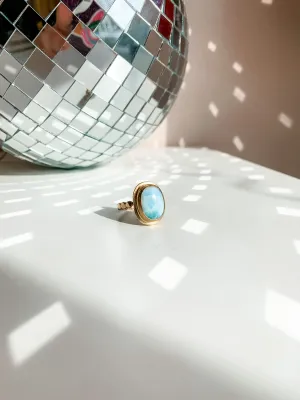 Larimer Halo Statement Ring - Size 6