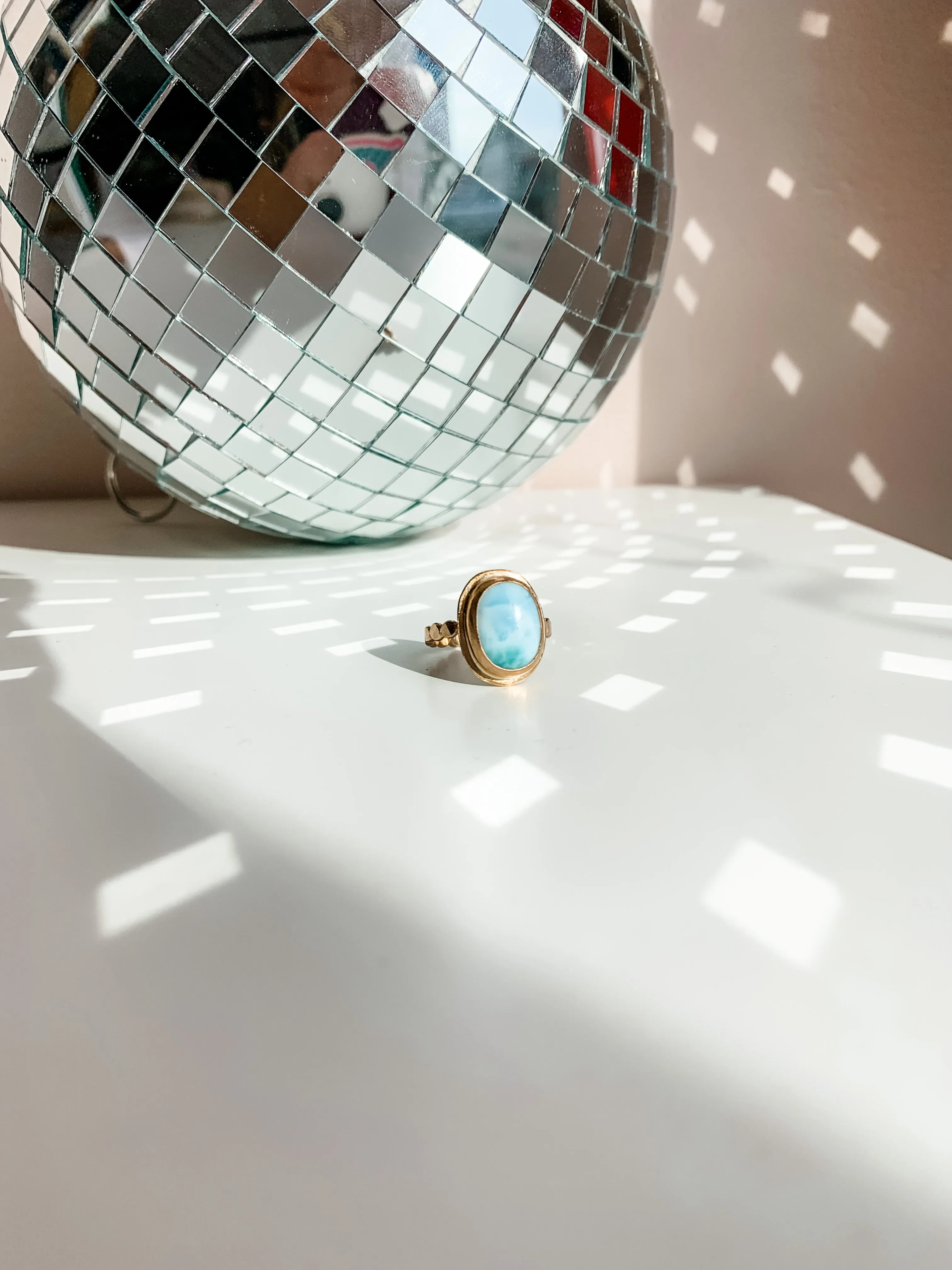 Larimer Halo Statement Ring - Size 6