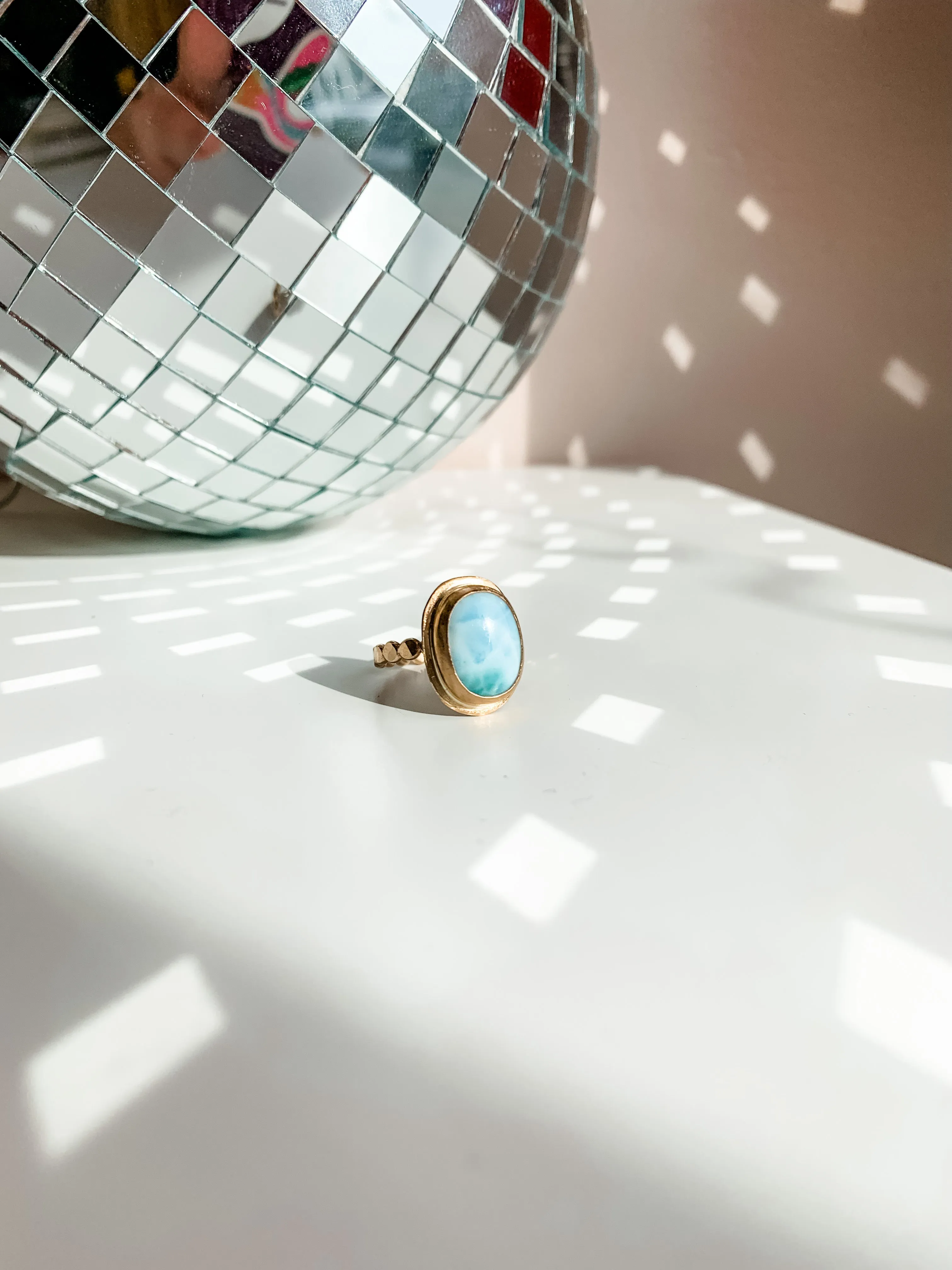 Larimer Halo Statement Ring - Size 6