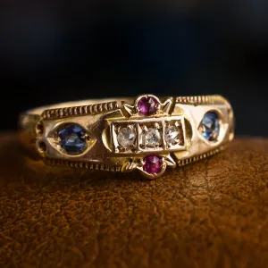 Late Victorian Multigem Cigar Band