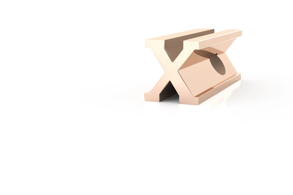 Letter X - Pendant