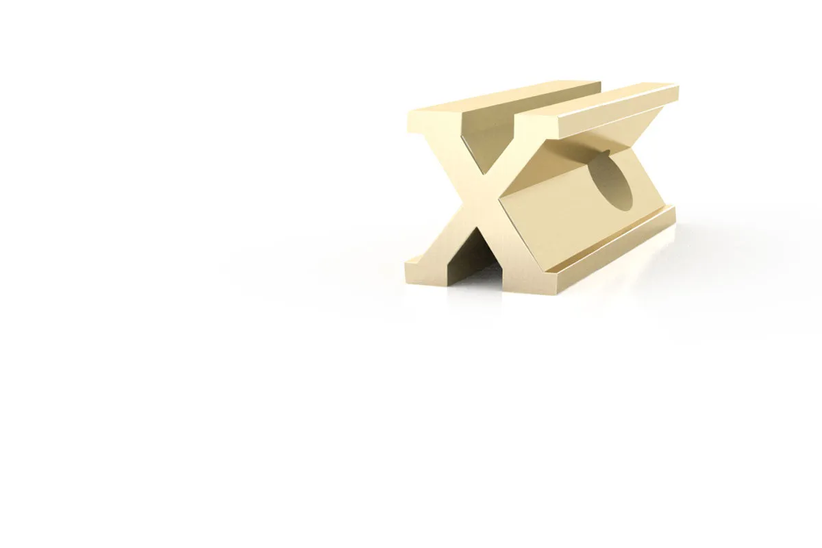 Letter X - Pendant