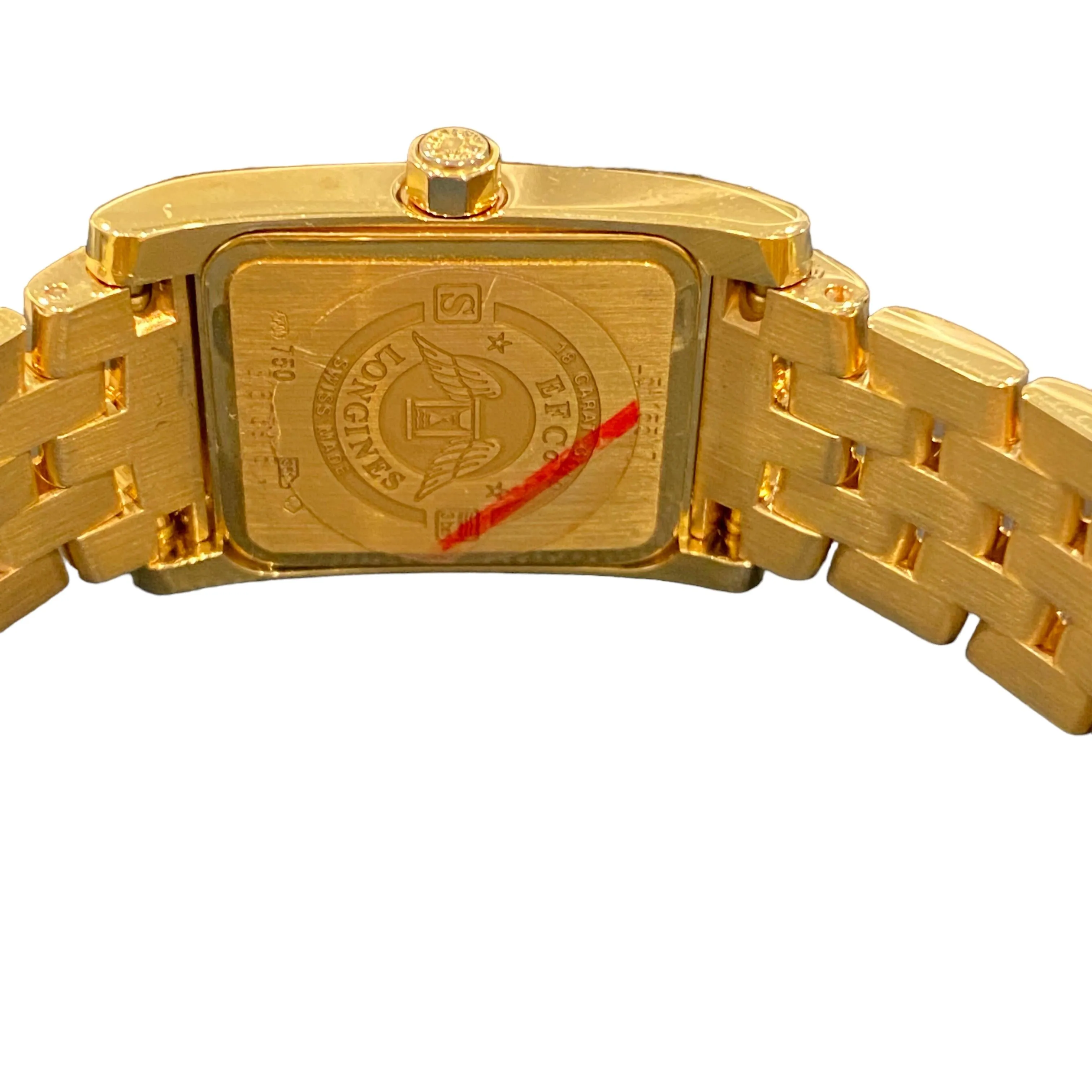 LONGINES DolceVita 18K Yellow Gold Diamond Watch
