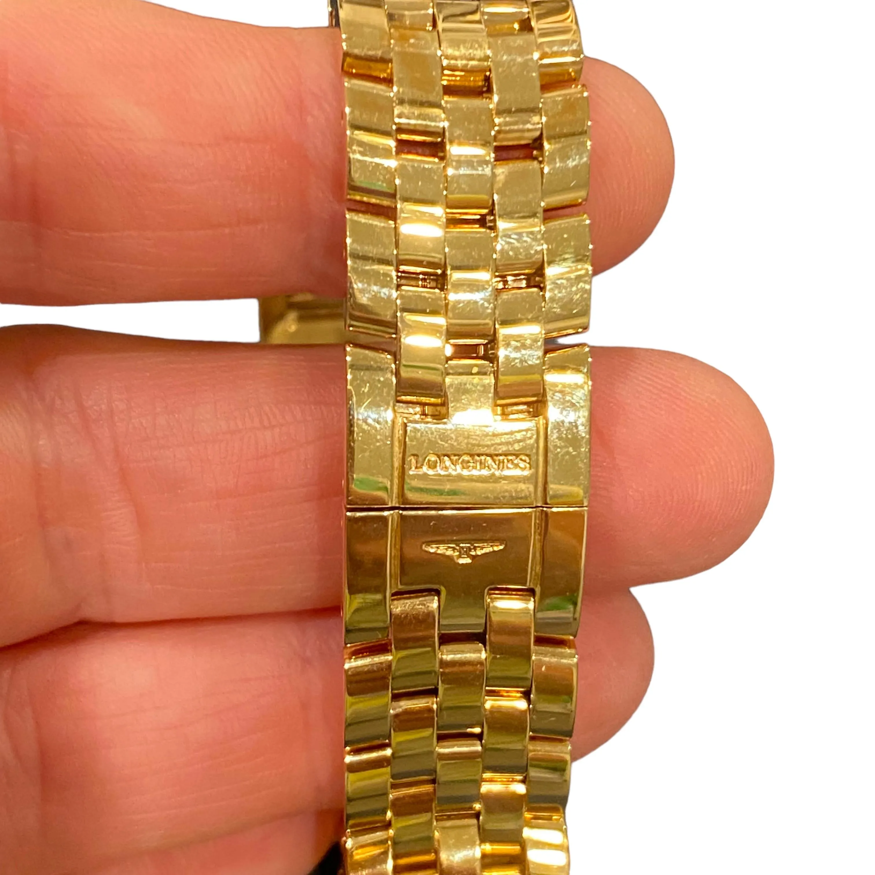 LONGINES DolceVita 18K Yellow Gold Diamond Watch