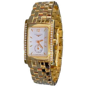 LONGINES DolceVita 18K Yellow Gold Diamond Watch