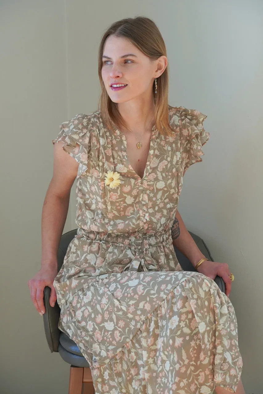 Lucy Necklace - Brass