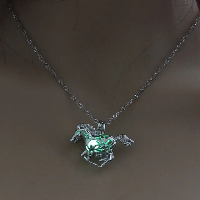 Luminous Animals Pendant Necklace