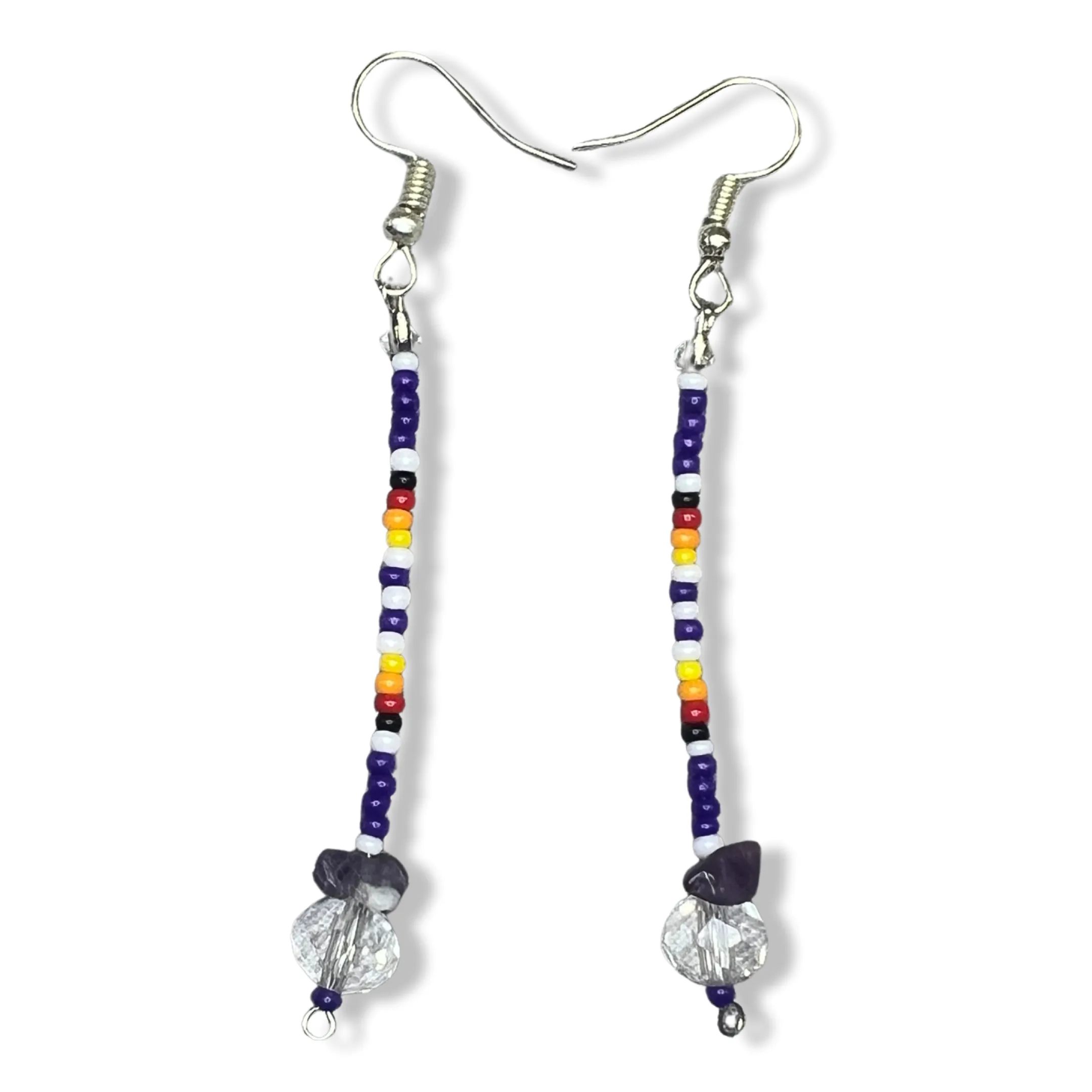LZ Beaded Dangle Earrings