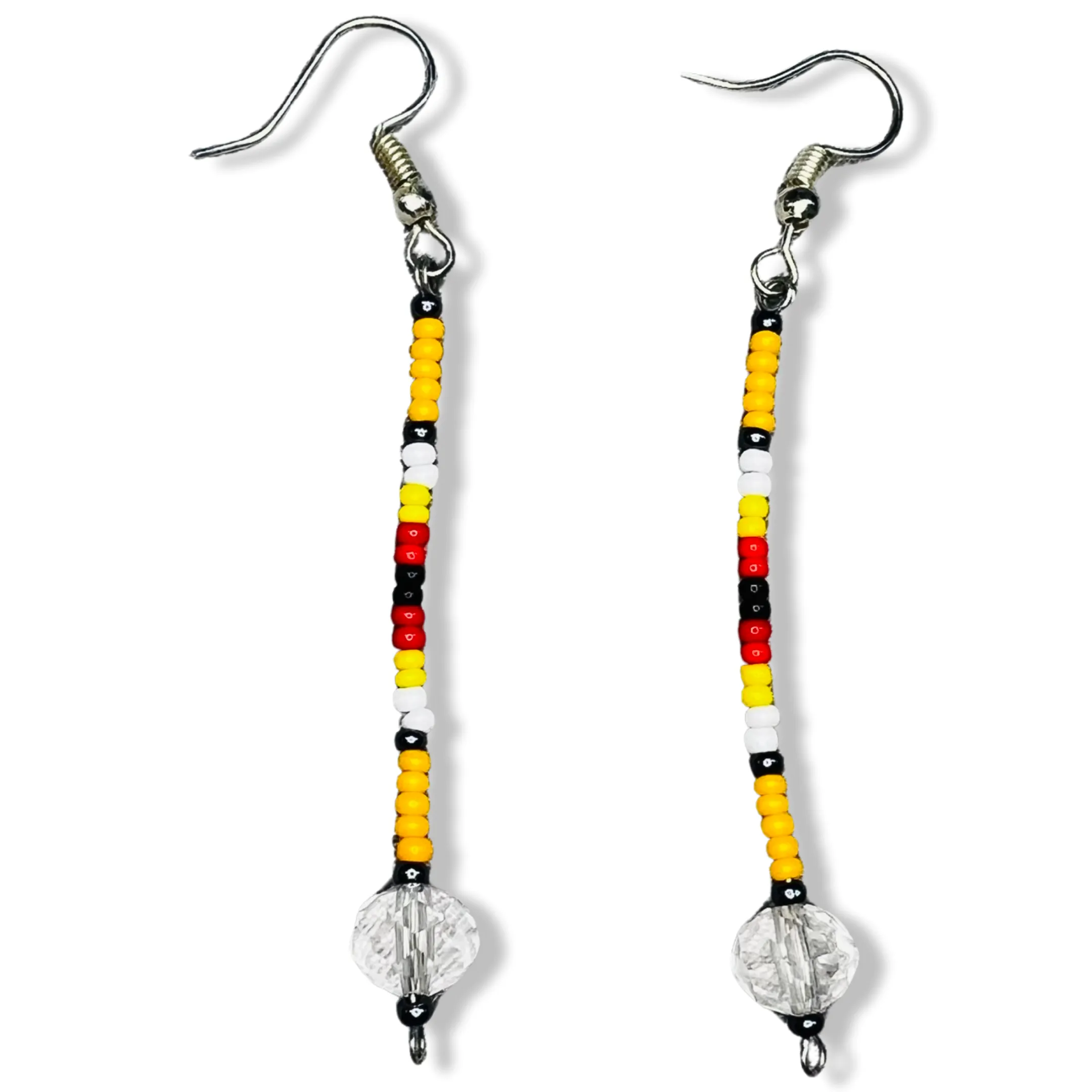 LZ Beaded Dangle Earrings