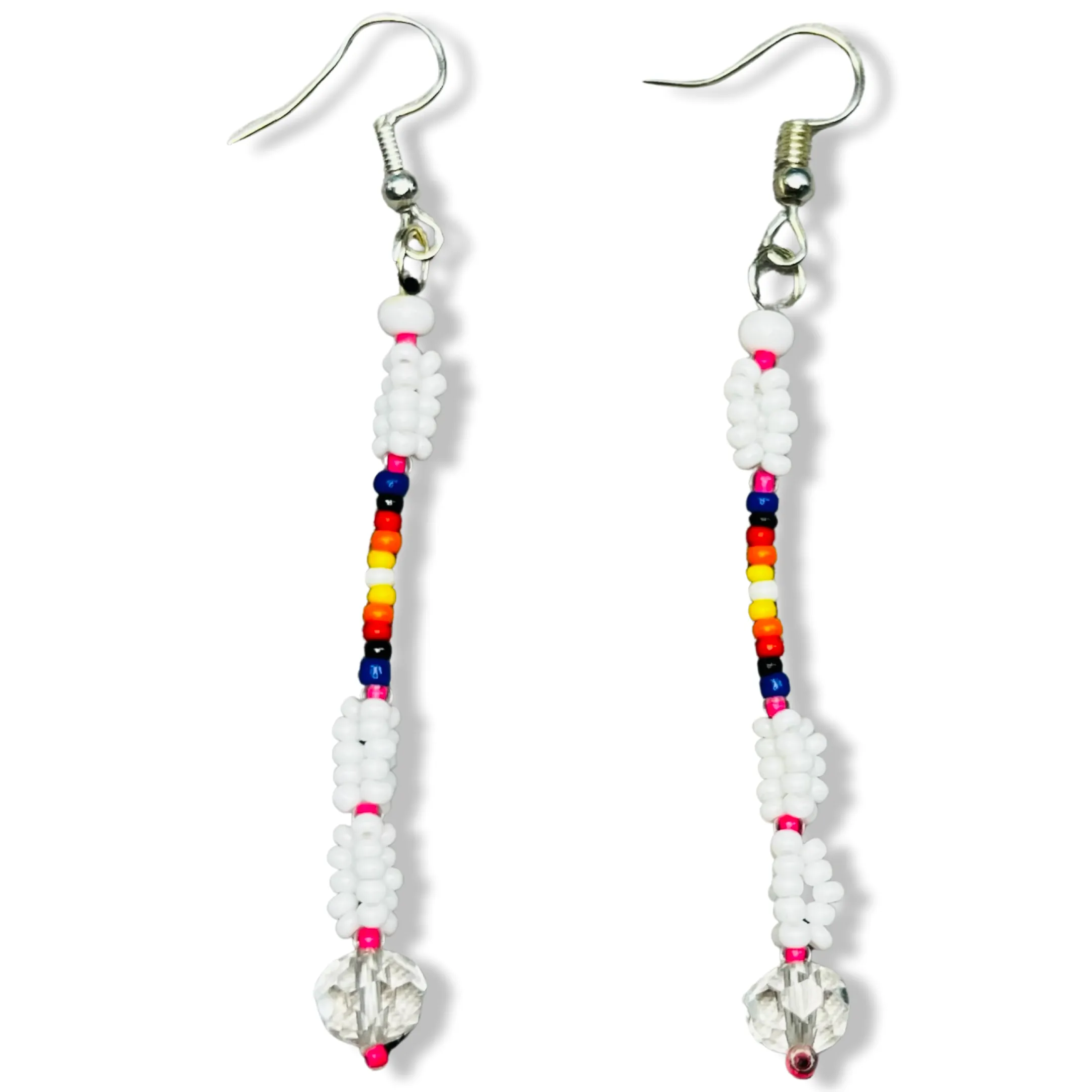 LZ Beaded Dangle Earrings