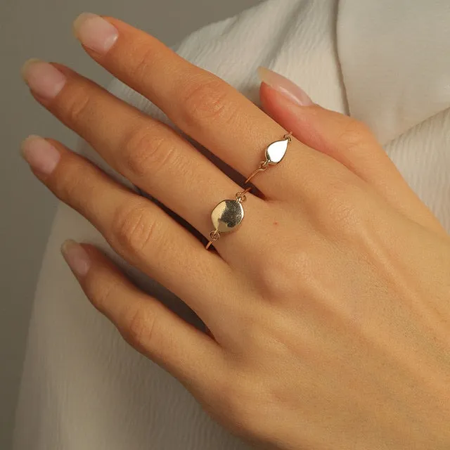 Mama Stack Star Moon Rings