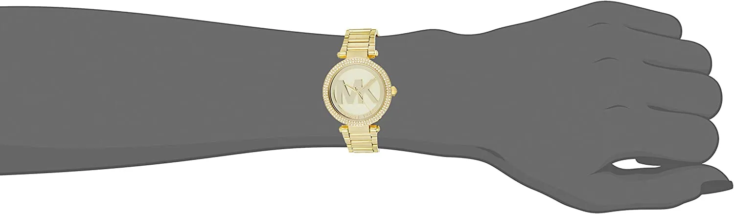 Michael Kors Women's Parker Gold-Tone Watch MK5784