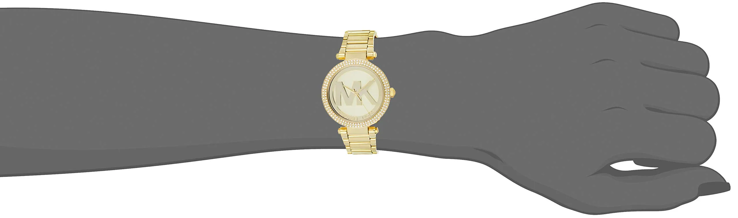 Michael Kors Women's Parker Gold-Tone Watch MK5784