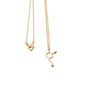 Molecule Chemical Structure Necklace