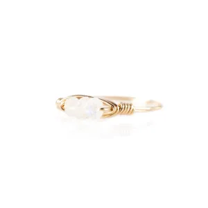 Moonstone Statement Ring